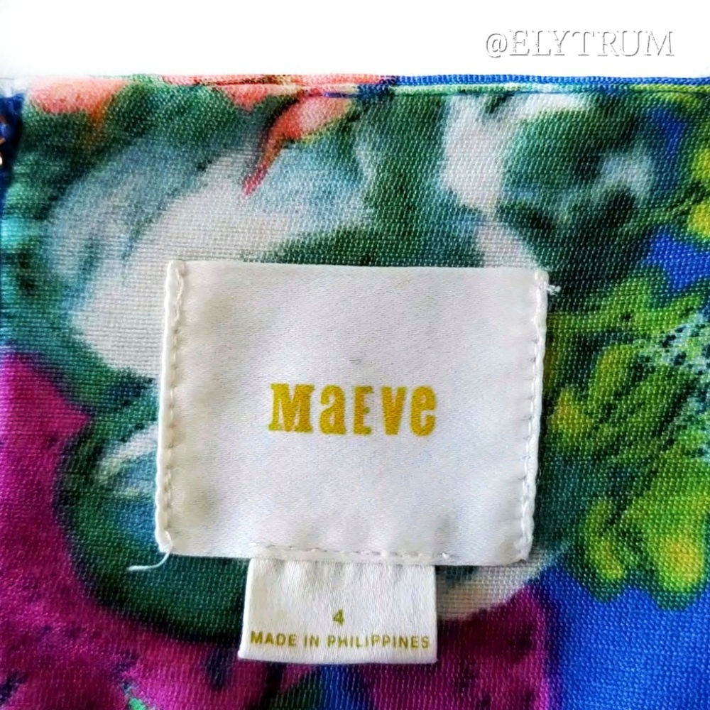 Anthropologie Maeve Garden Days Floral Skirt - Picture 6 of 7